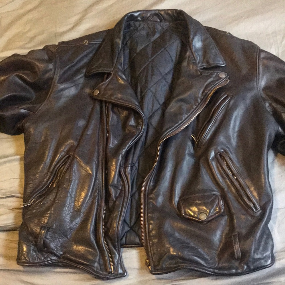 Vintage Emporio Armani biker jacket